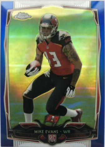 Shaquelle Evans [Blue Refractor] #132