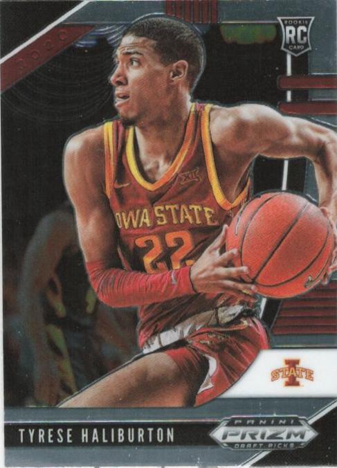 Tyrese Haliburton #10 Basketball Cards 2020 Panini Prizm Draft Picks