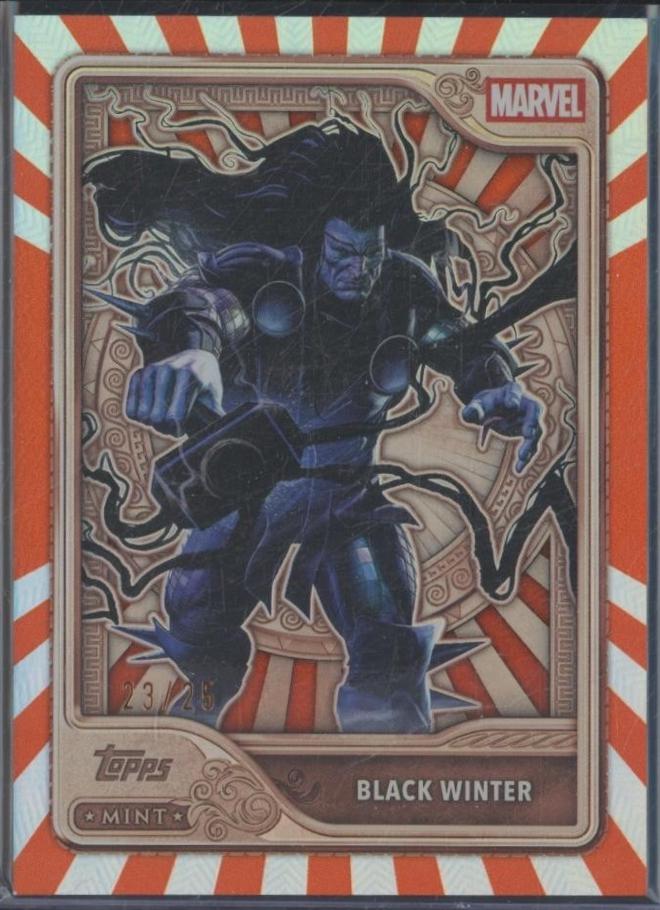 Black Winter [Orange] #45 Prices | Marvel 2026 Topps Mint | Marvel