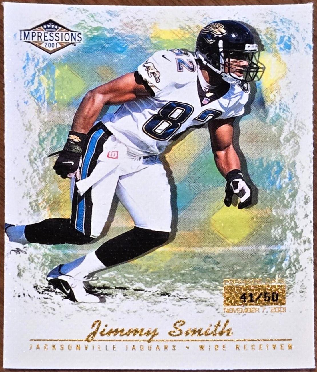 Jimmy Smith #61 2001 Pacific Impressions Football
