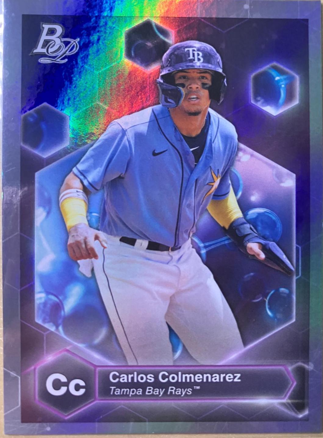 Carlos Colmenarez #PE-12 Baseball Cards 2022 Bowman Platinum Precious Elements