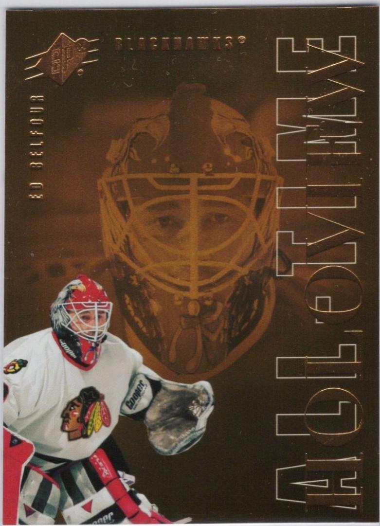Ed Belfour #ATG-EB Hockey Cards 2024 SPx All-Time Holoview