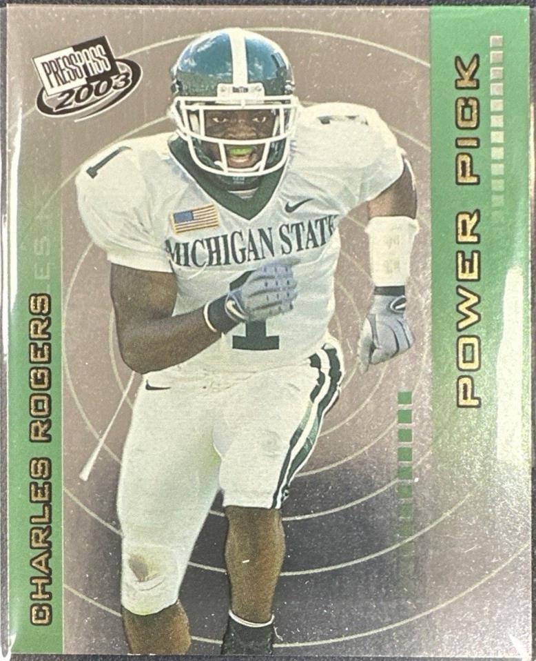 Charles Rogers #48 2003 Press Pass Football