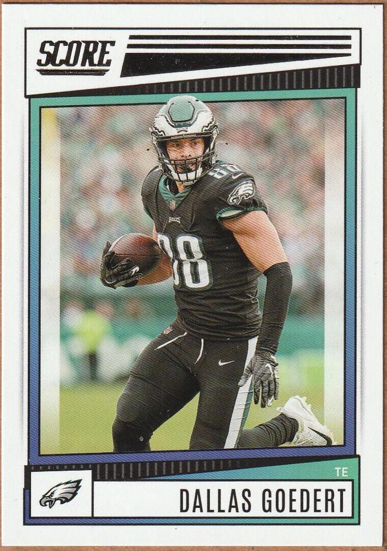 Dallas Goedert #243 2022 Panini Score Football