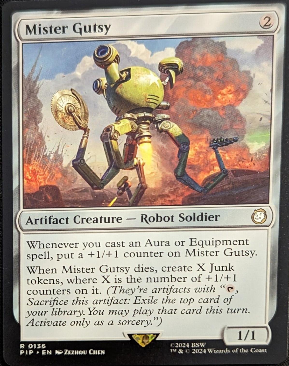 Mister Gutsy (Magic Fallout)