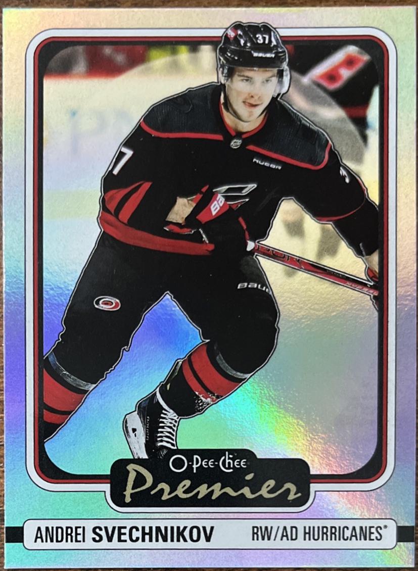 Andrei Svechnikov #P-29 Hockey Cards 2024 O-Pee-Chee Premier