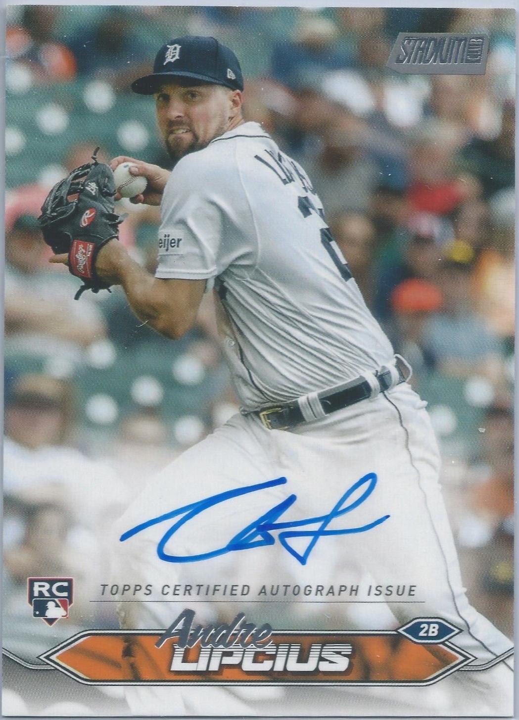 Andre Lipcius #SCBA-AL Baseball Cards 2024 Topps Stadium Club Autograph