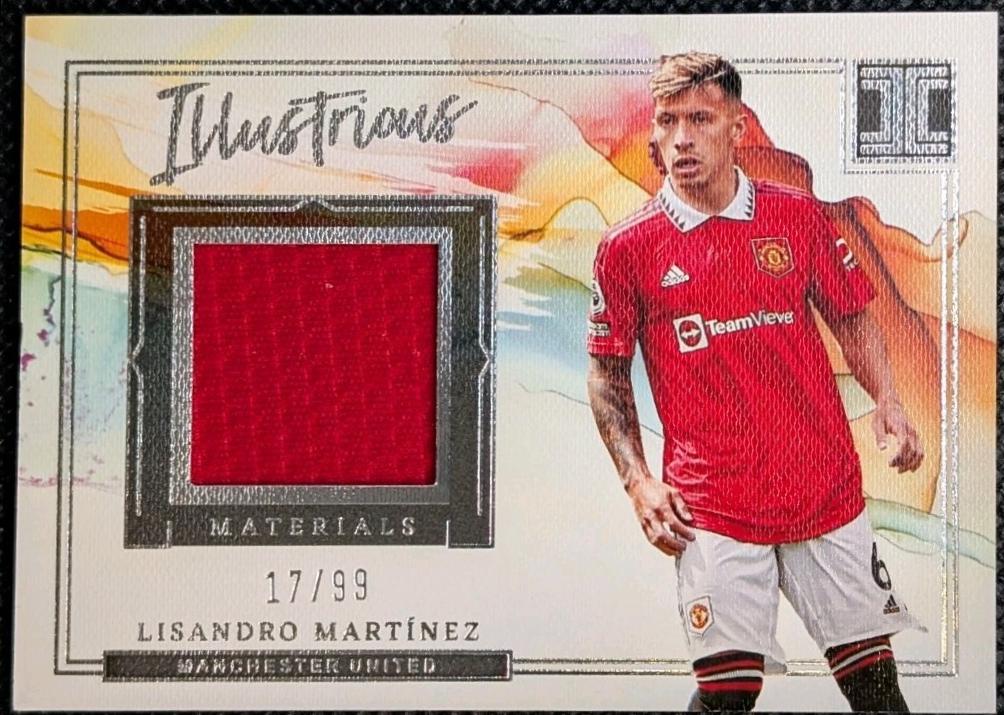 Lisandro Martinez #IL-LMZ 2022 Panini Impeccable Premier League Illustrious Materials