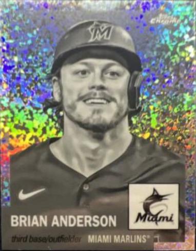Brian Anderson [Black & White Mini-Diamond Refractor] #403