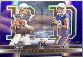Drake Maye / Tom Brady