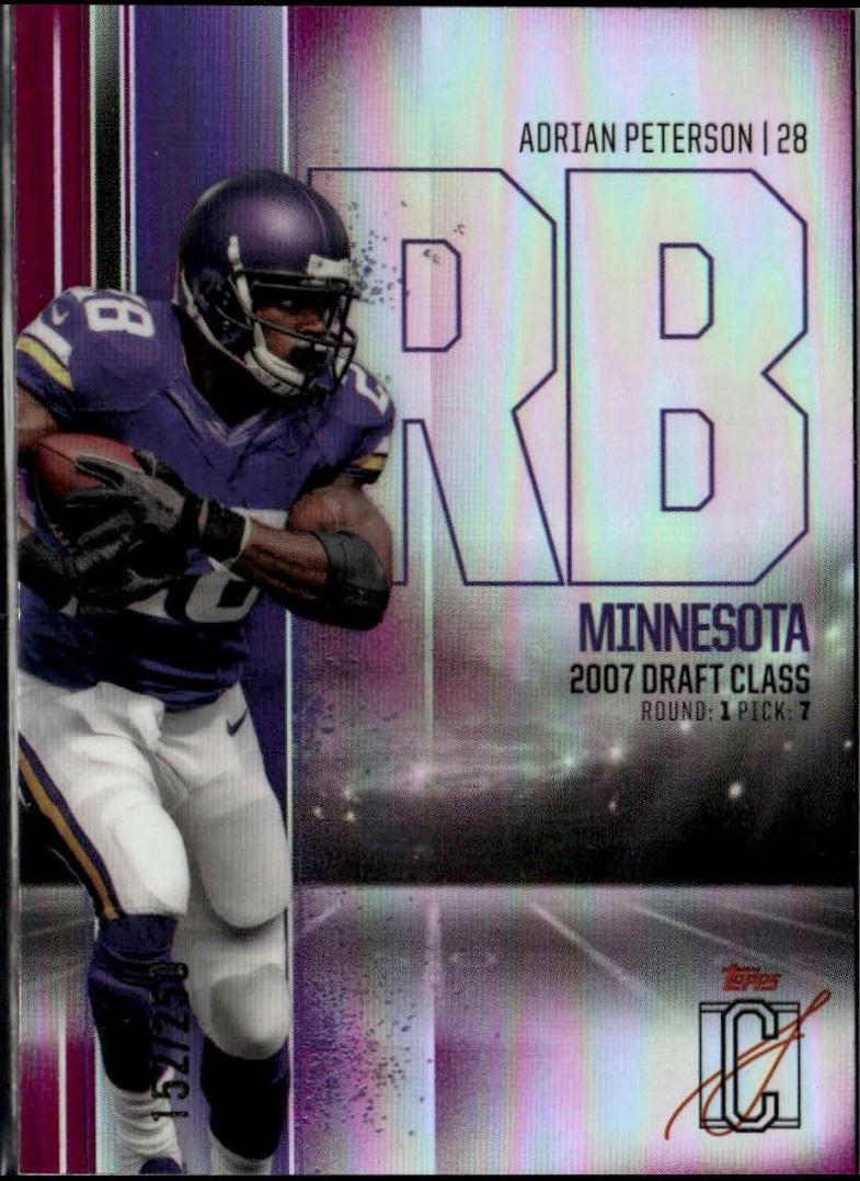 Adrian Peterson [Magenta] #BCV-31
