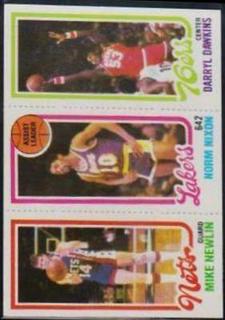 Mike Newlin / Norm Nixon / Darryl Dawkins #134 / 159 / 180