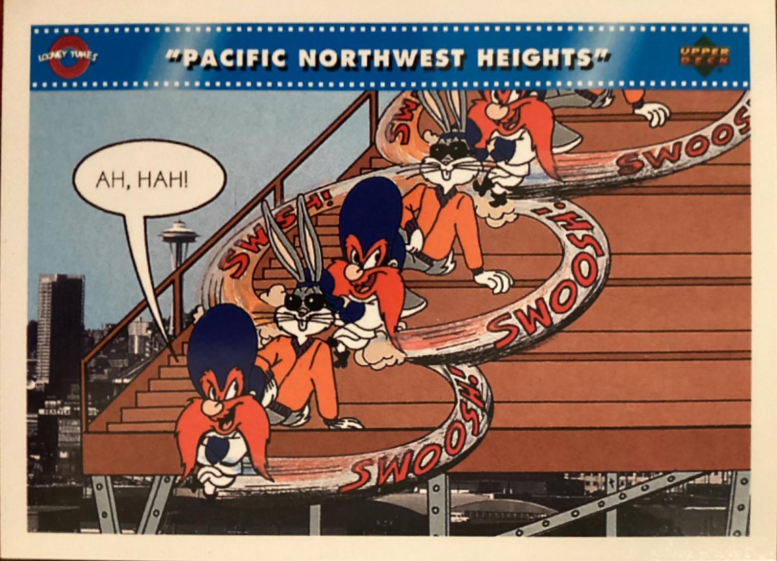 Pacific Northwest Heights #85 Baseball Cards 1992 Upper Deck Comic Ball