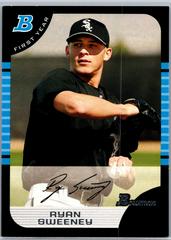 Ryan Sweeney #191 Baseball Cards 2005 Bowman Prices