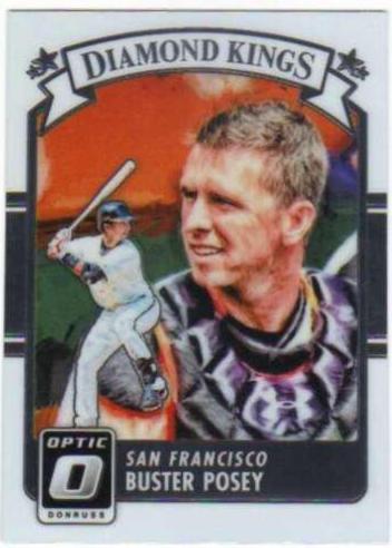 Buster Posey #24 2016 Panini Donruss Optic Baseball