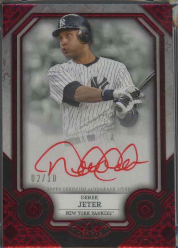 Derek Jeter [Red Foil] #T1A-DJ