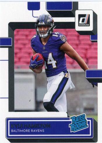 Kyle Hamilton #338 Football Cards 2022 Panini Donruss