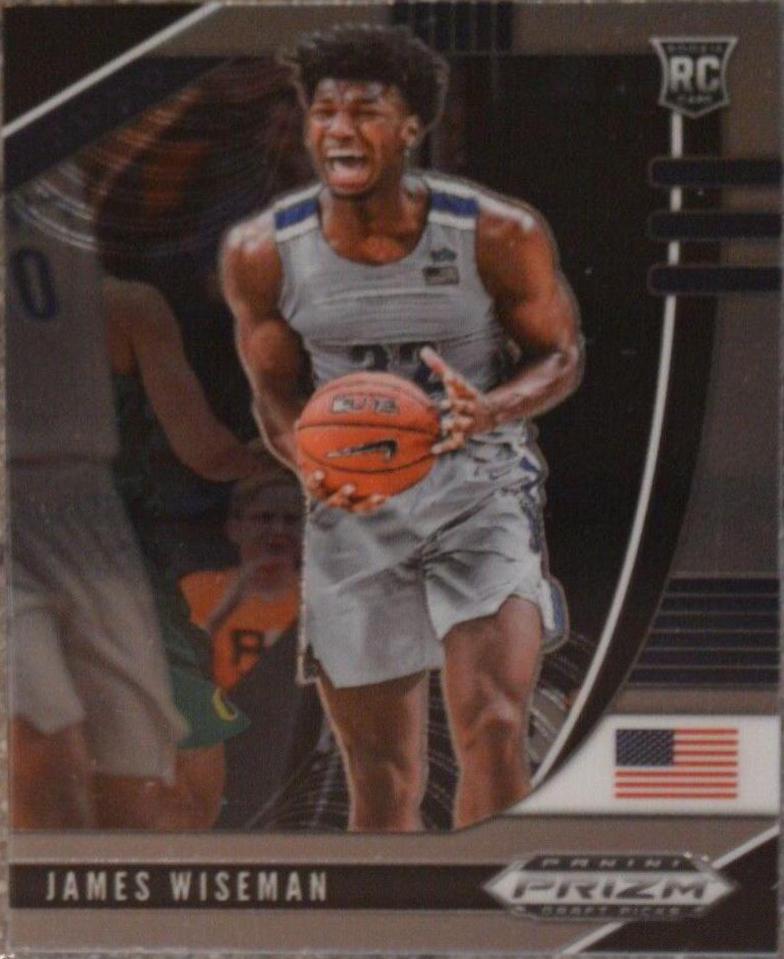 James Wiseman #2 Basketball Cards 2020 Panini Prizm Draft Picks