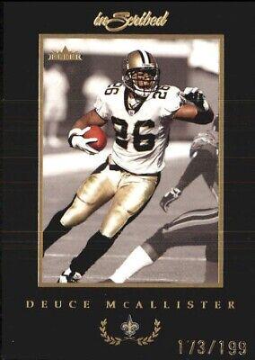 Deuce McAllister #15 2004 Fleer Inscribed Football