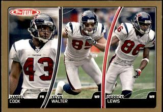 Kevin Walter, Jameel Cook, Derrick Lewis