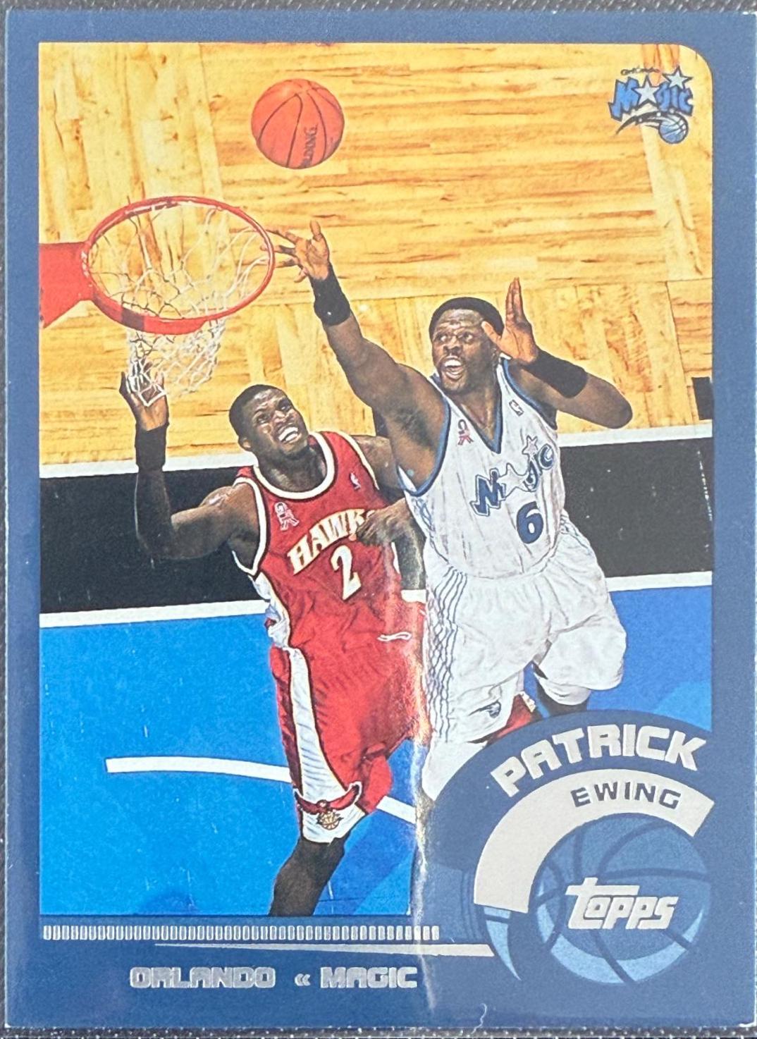 Patrick Ewing #33 Basketball Cards 2002 Topps