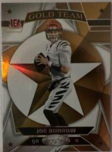 Joe Burrow #GT-1 Football Cards 2023 Panini Certified Gold Team