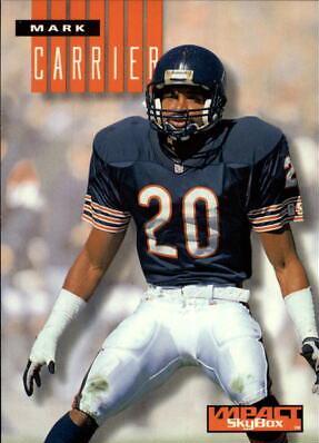 Mark Carrier #33 Football Cards 1994 Skybox Impact
