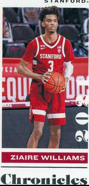 Ziaire Williams #16 Basketball Cards 2021 Panini Chronicles Draft Picks