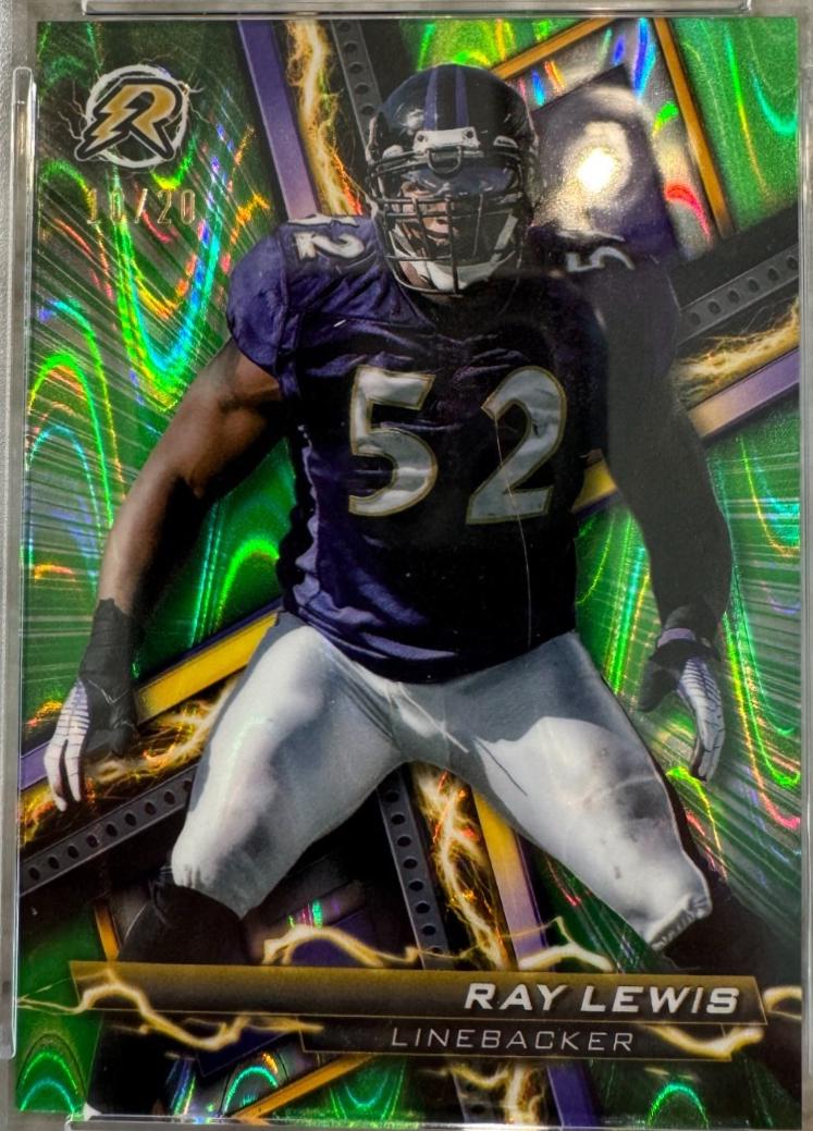 Ray Lewis [Lime Green Power Surge] #66