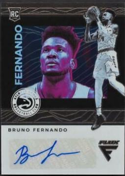 Bruno Fernando #FR-BRF Basketball Cards 2019 Panini Chronicles Flux Rookie Autographs