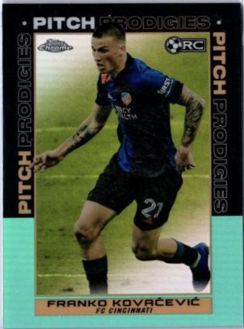 Franko Kovacevic #197 Soccer Cards 2021 Topps Chrome MLS