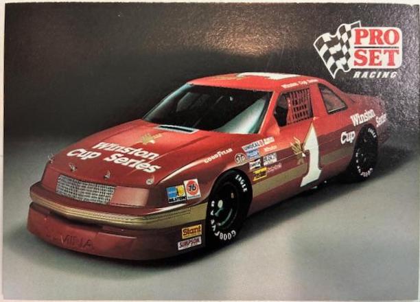 The Winston Showcar #135 Racing Cards 1991 Pro Set