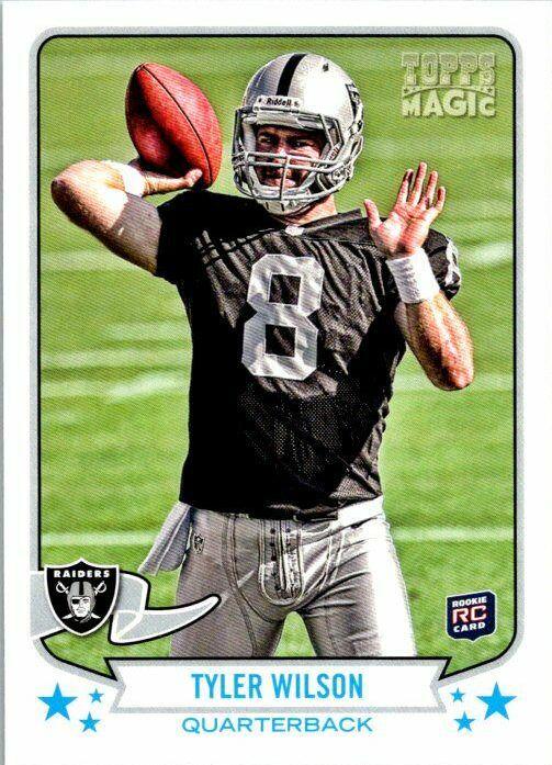 Tyler Wilson #101 Football Cards 2013 Topps Magic