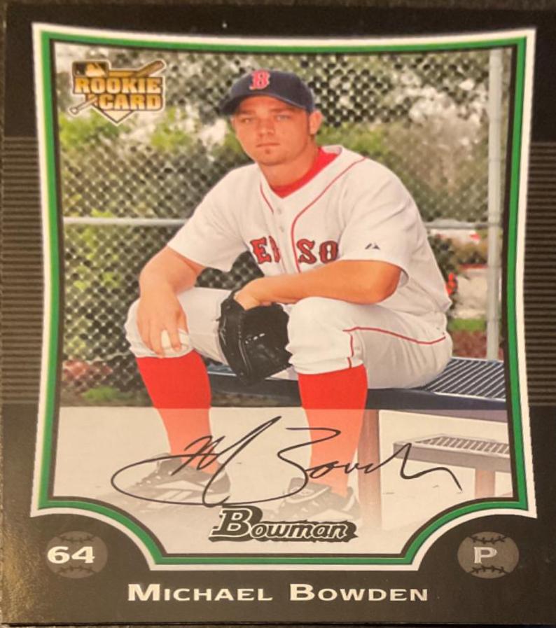 Michael Bowman #194 Baseball Cards 2009 Bowman Chrome