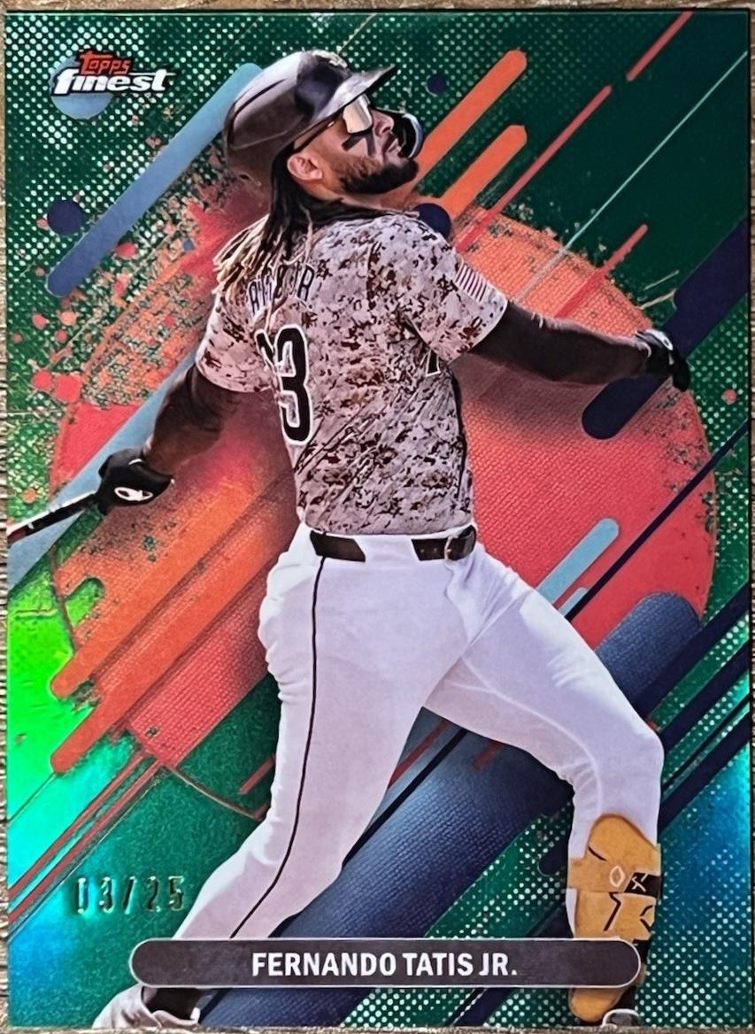 Fernando Tatis Jr. [Green Refractor] #213