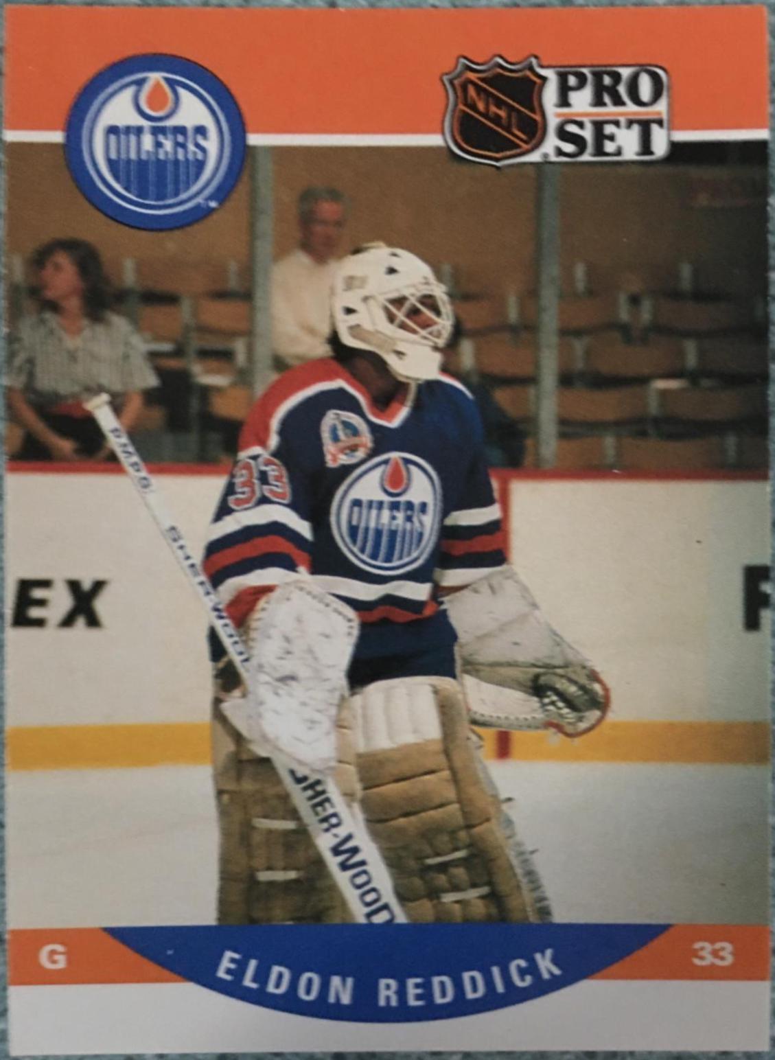 Eldon Reddick #445 Hockey Cards 1990 Pro Set