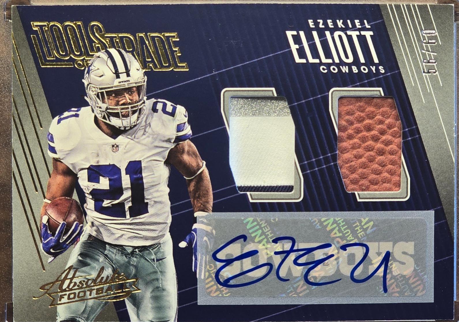 Ezekiel Elliott #STD-EE 2018 Panini Absolute Football Tools of the Trade