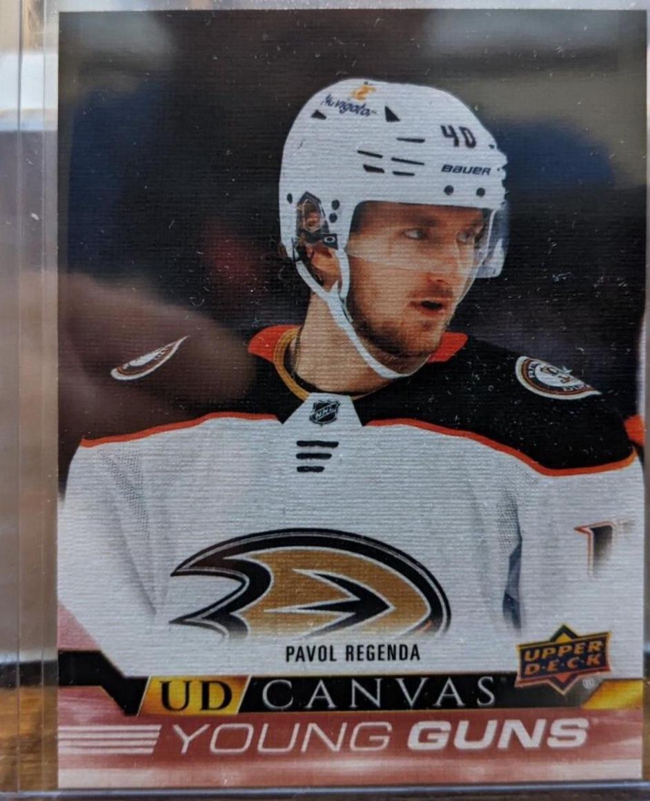 Pavol Regenda #C212 2022-23 Upper Deck Hockey UD Canvas