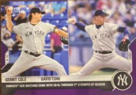 Gerrit Cole / David Cone