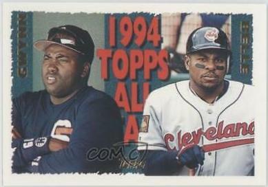Tony Gwynn, Albert Belle #389 Baseball Cards 1995 Topps