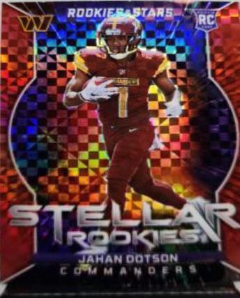 Jahan Dotson [Red Plaid] #SR-4
