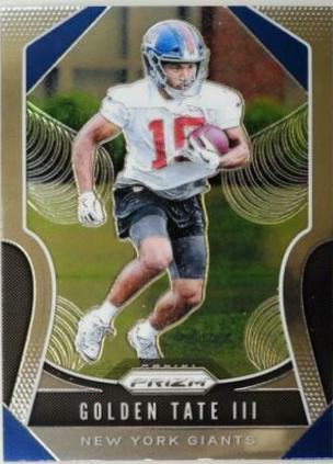 Golden Tate III #56 Football Cards 2019 Panini Prizm