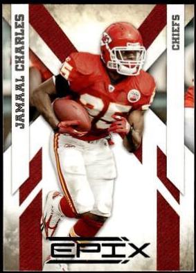 Jamaal Charles #49 Football Cards 2010 Panini Epix