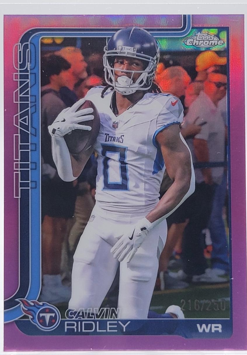 Calvin Ridley [Pink Refractor] #291