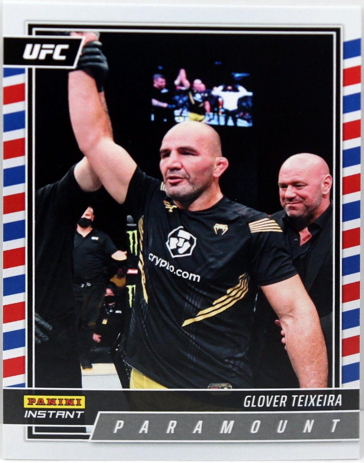 Glover Teixeira #P21 Ufc Cards 2022 Panini Instant UFC Paramount