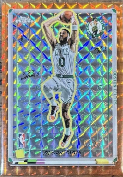 Jayson Tatum [Refractor Orange] #XW-6