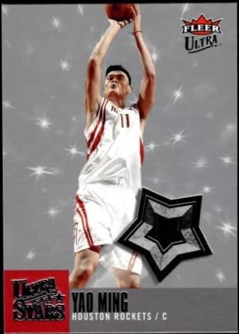Yao Ming #US-17 Basketball Cards 2007 Ultra Rising Stars