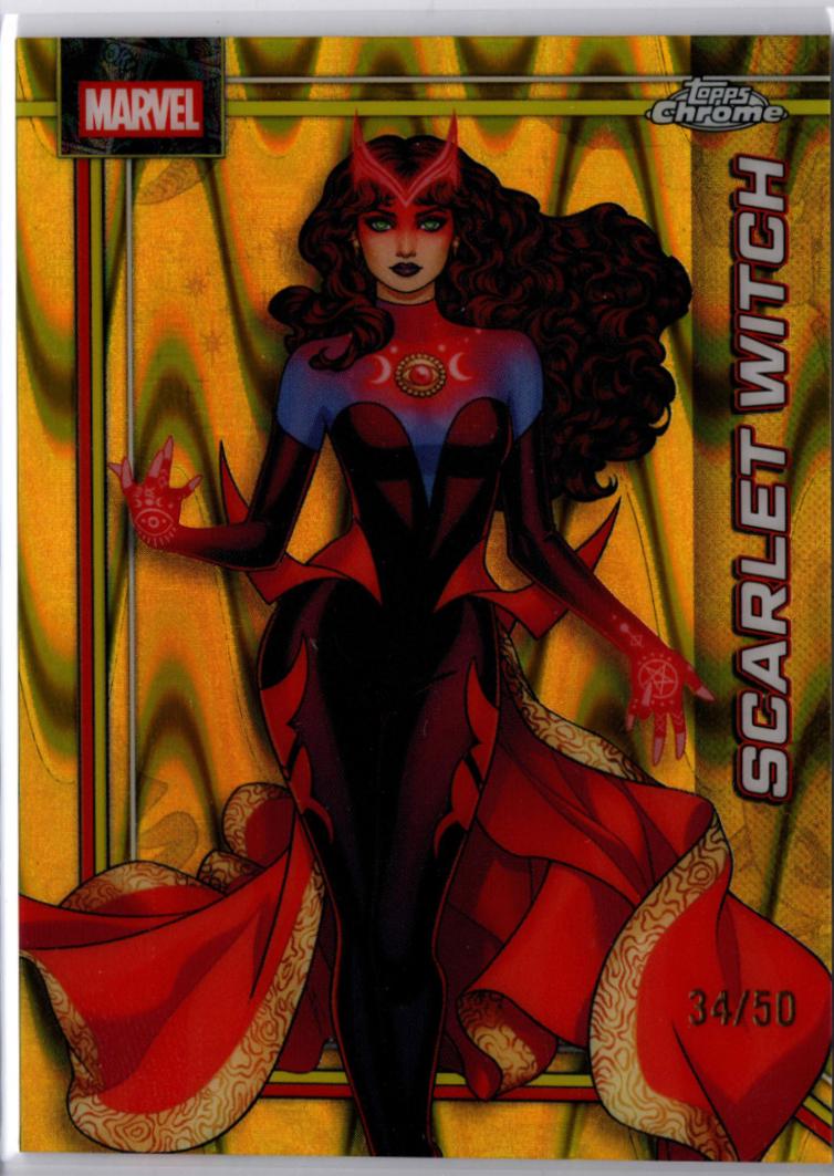 Scarlet Witch Gold RayWave Refractor