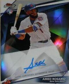 Amed Rosario #AR Baseball Cards 2018 Topps Finest Autographs