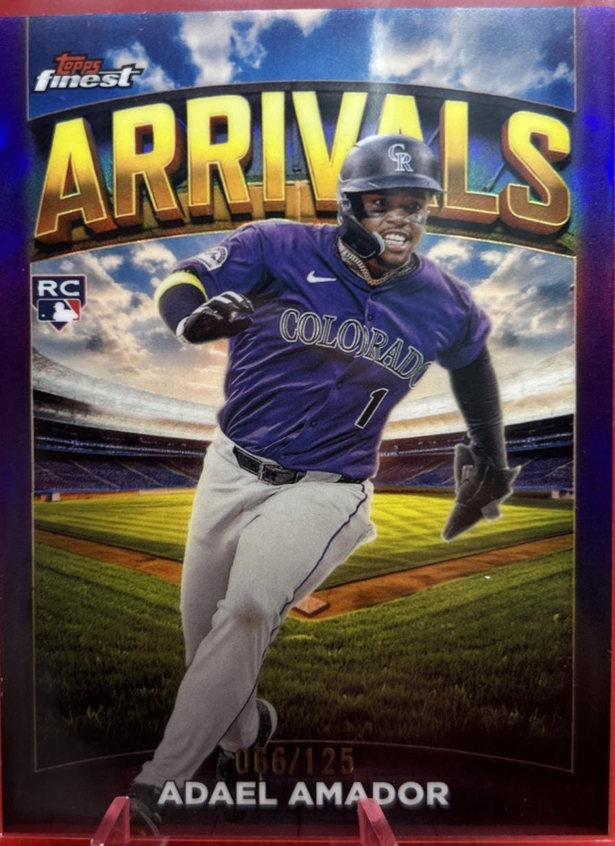 Adael Amador [Purple Refractor] #A-16